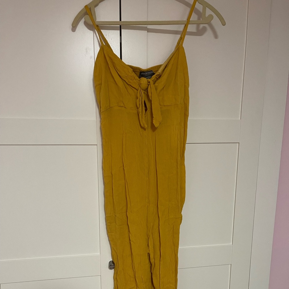A pea In the pod maternity jumpsuit. Size small
